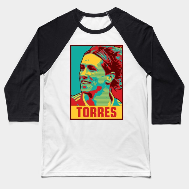 Torres Baseball T-Shirt by DAFTFISH